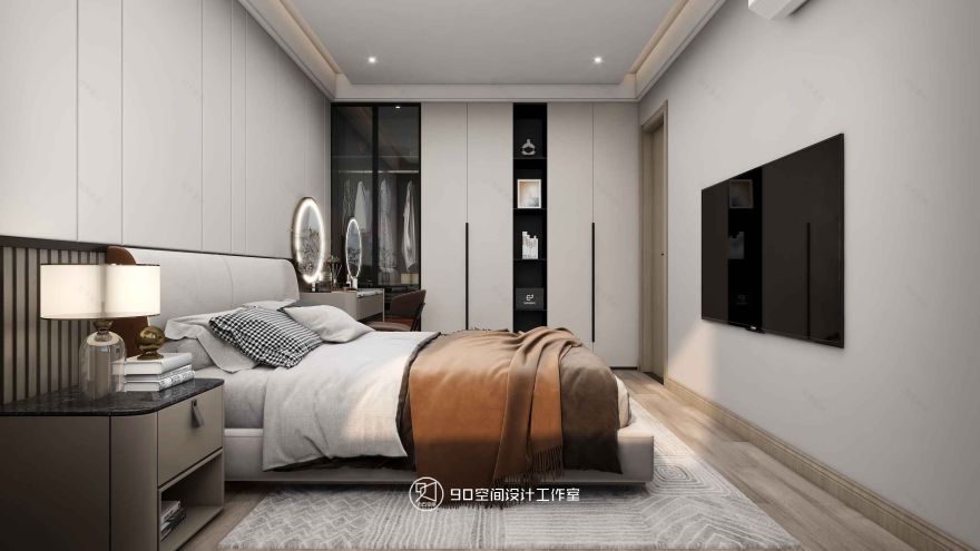 理想三旬 · 106 平方现代温馨家居设计-31