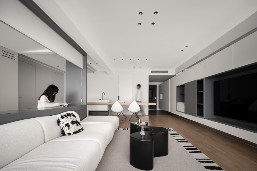 极简纯粹的合肥置地栢悦湾私宅设计丨中国合肥丨习本设计-29