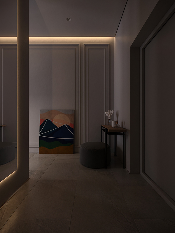 乌克兰基辅 小空间公寓设计-0