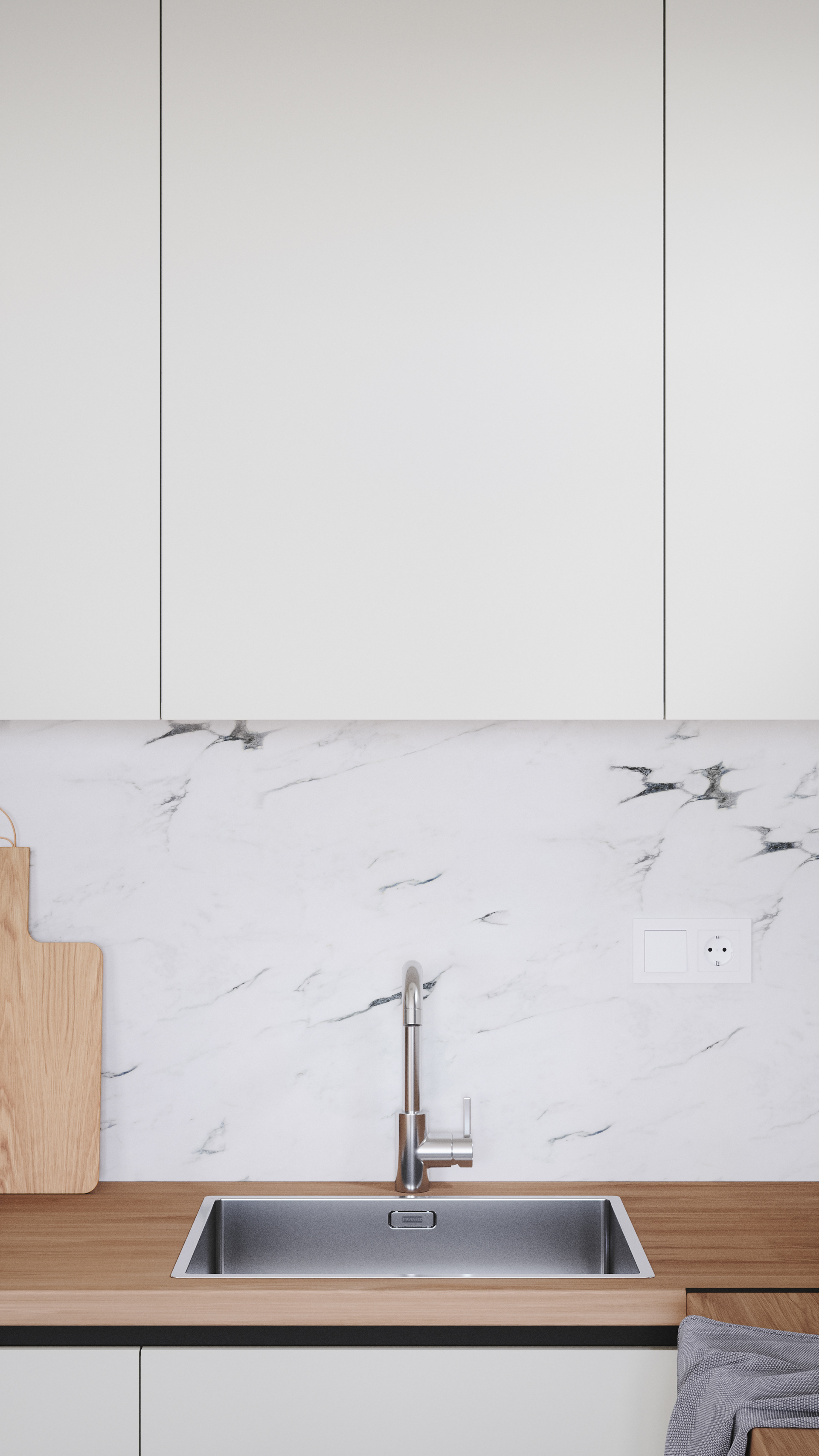 开放式空间居住体验（注：这里居住体验是结合常见语境推测的一种较合理理解，如果living在原文有更明确的指向，比如生活等，可按需调整） 丨Posh Render Studio-9