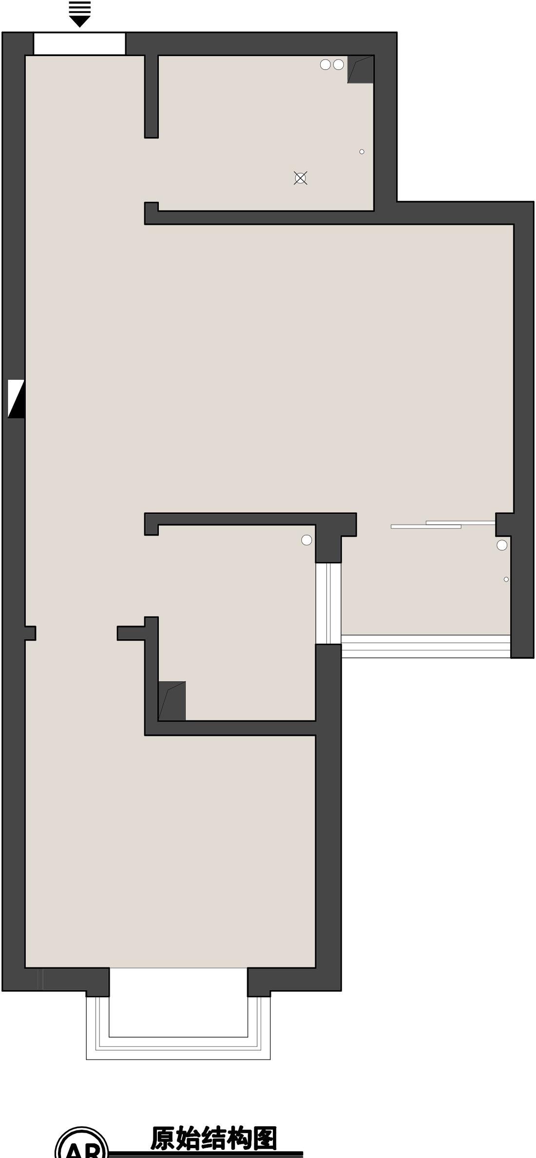 小户型公租房改造,打造多功能北欧风空间-11