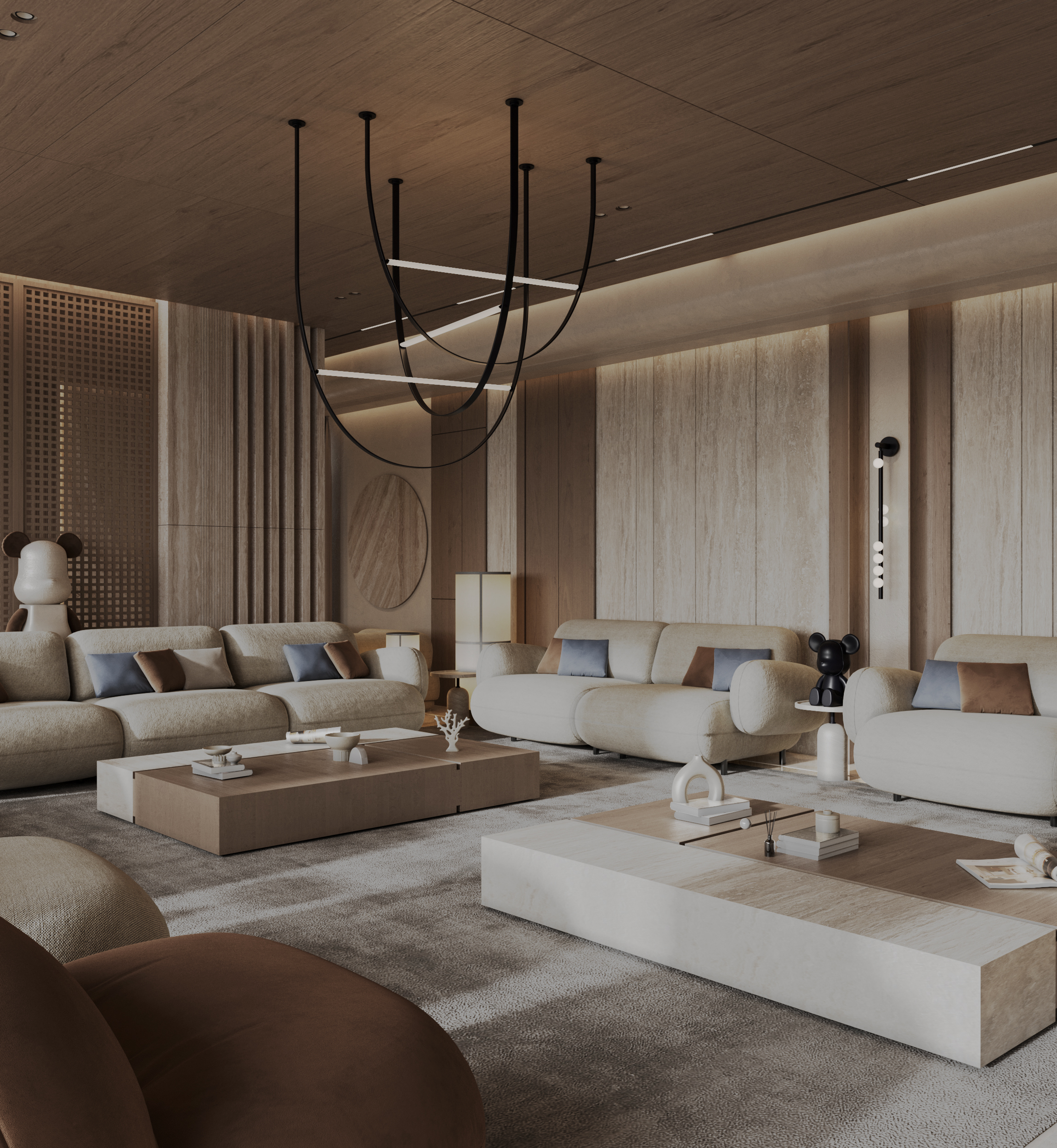 迪拜客厅室内设计丨阿联酋迪拜-6