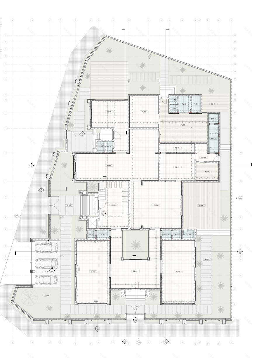 别墅图纸丨沙特阿拉伯吉赞丨PROP & AERMES ARCHITECTS-17