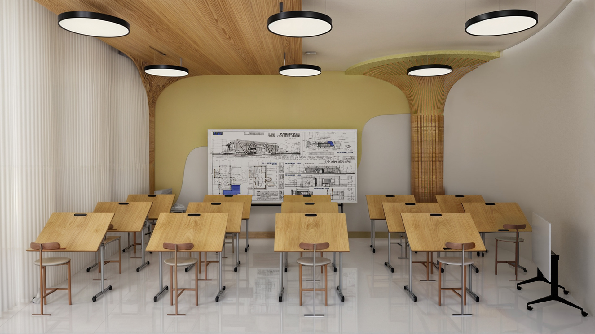 曼苏拉大学美术学院部分改造-26