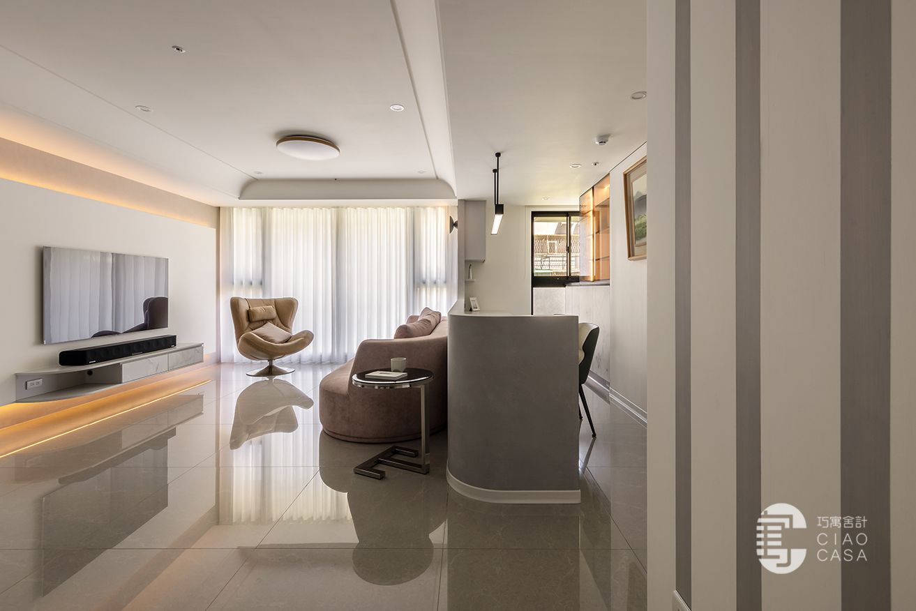 慢享閒逸之情｜伏光恣意棲邸｜巧寓舍計丨葉松芳 Violet 設計師-4