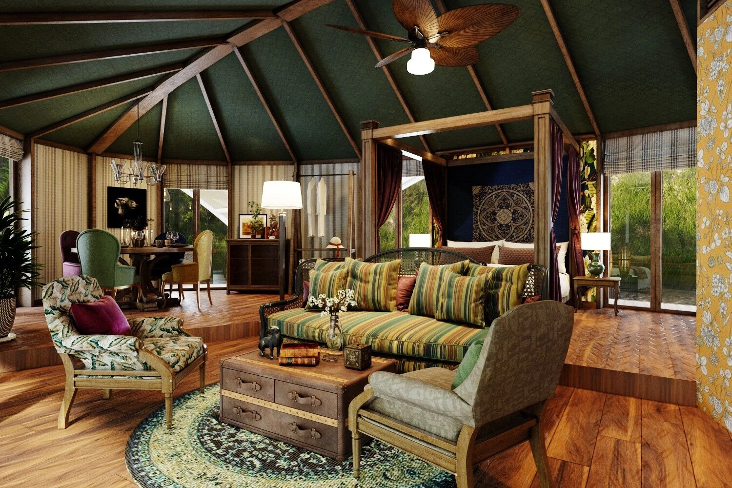 越南热带豪华可持续露营地-25