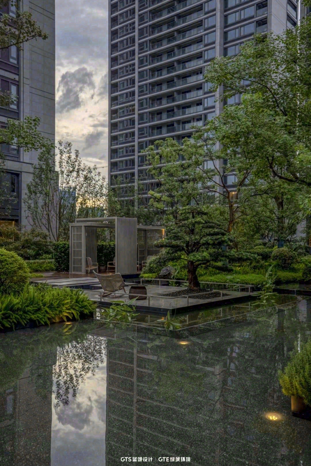 森活绿洲 无界共融·杭州杭樾润府丨中国杭州丨浙江蓝颂园林景观设计集团有限公司-30