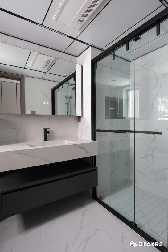 御景苑 160㎡现代简约住宅丨冷雪莲-63