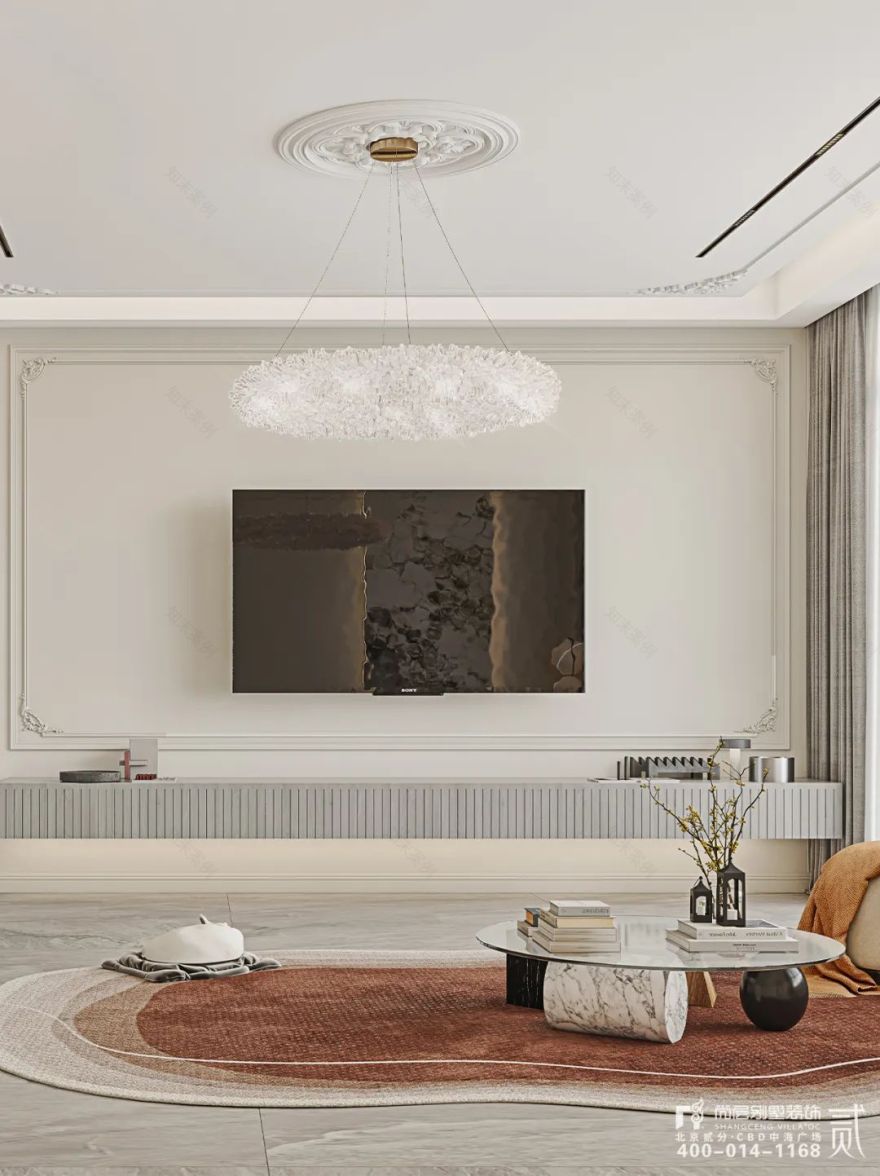 全案整装 | 460㎡现代法式,隔绝外界嘈杂,尽享松弛生活,浪漫人生!-36