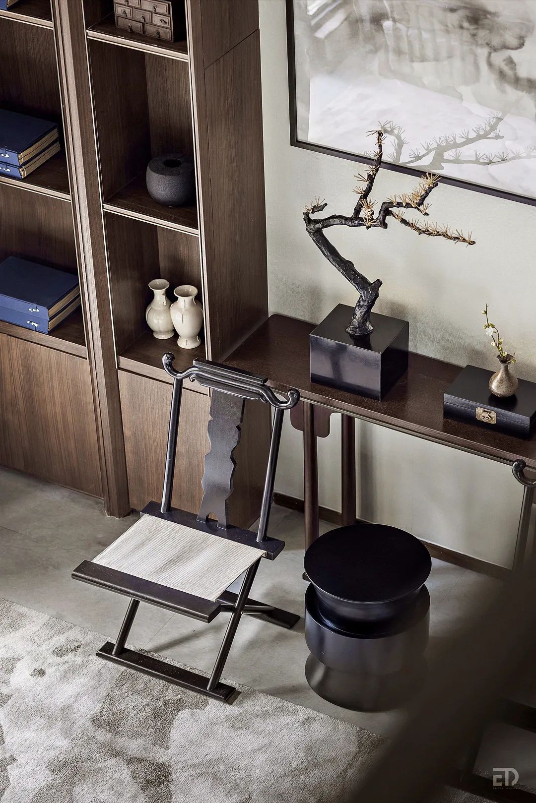 建业比华利庄园别墅样板房设计丨中国新乡丨戴勇设计研究室-18