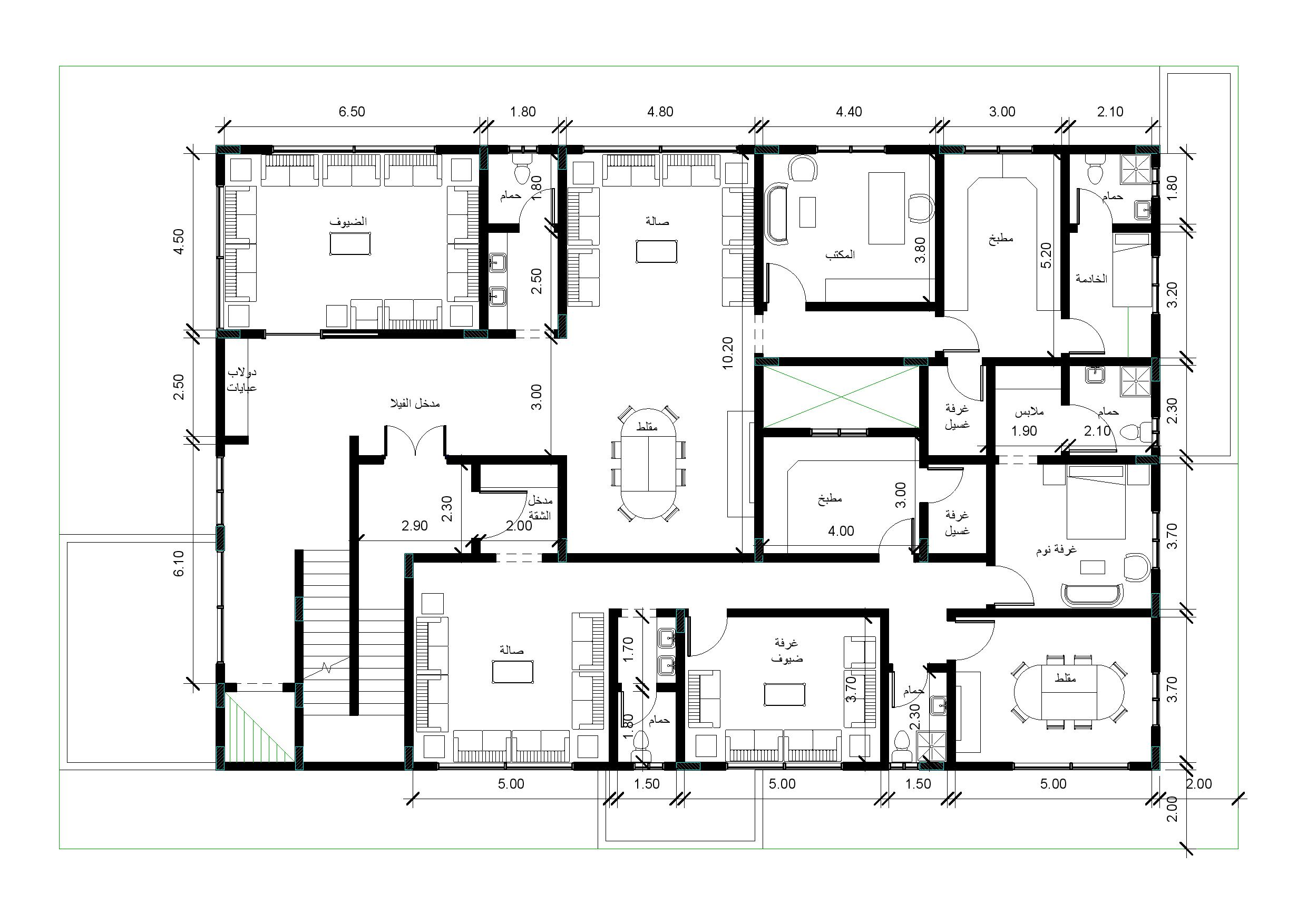 Commercial & Residential Villa Plans Design in KSA-11