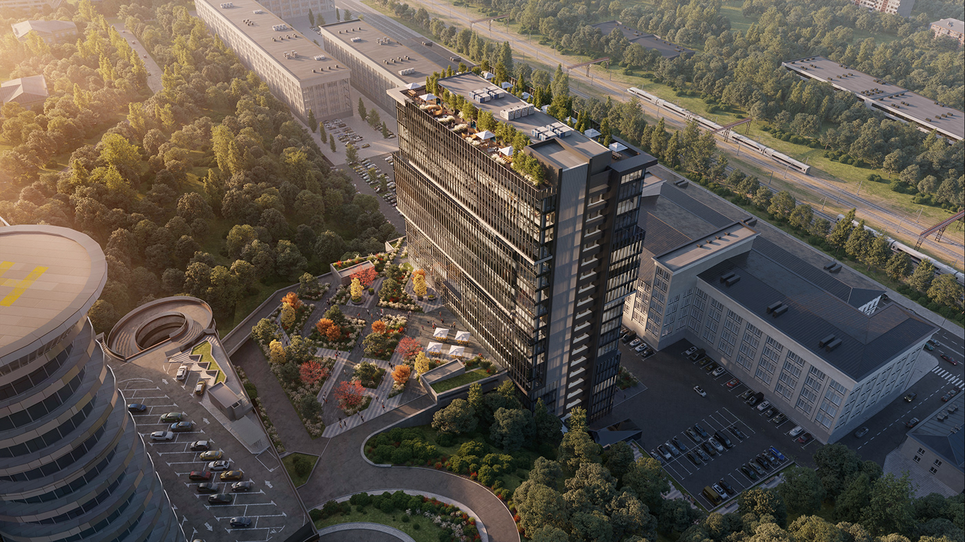 龙资本商务中心丨乌克兰基辅丨Ox Visual Studio-5