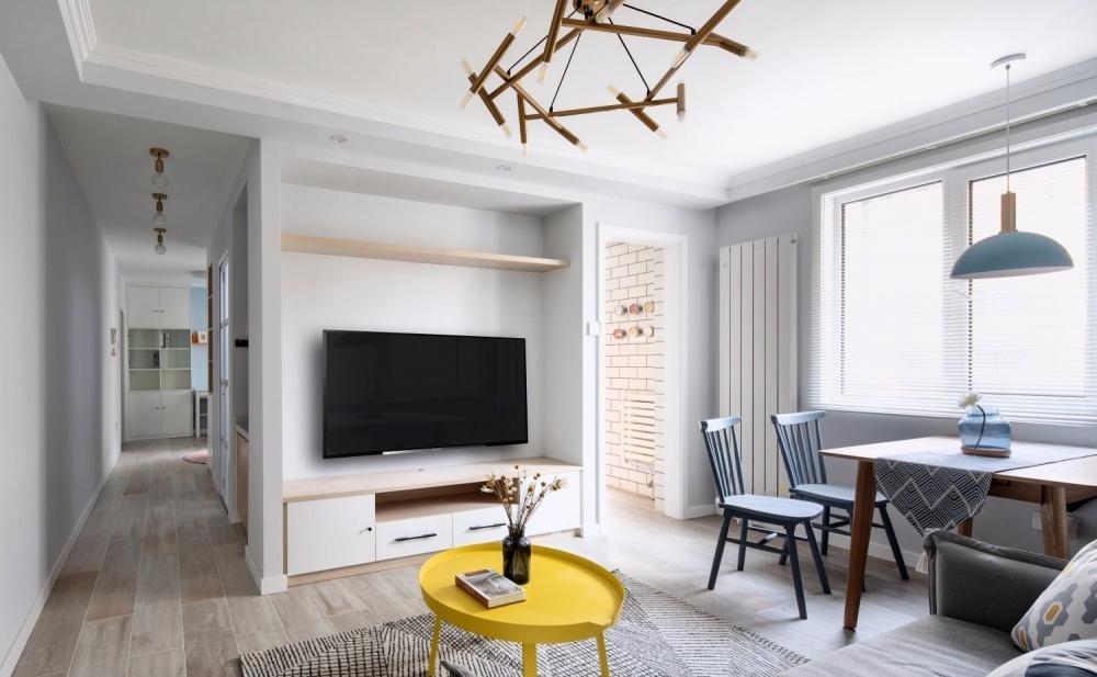 北欧之光照亮 70㎡三口之家,空间逆袭焕新生活-13