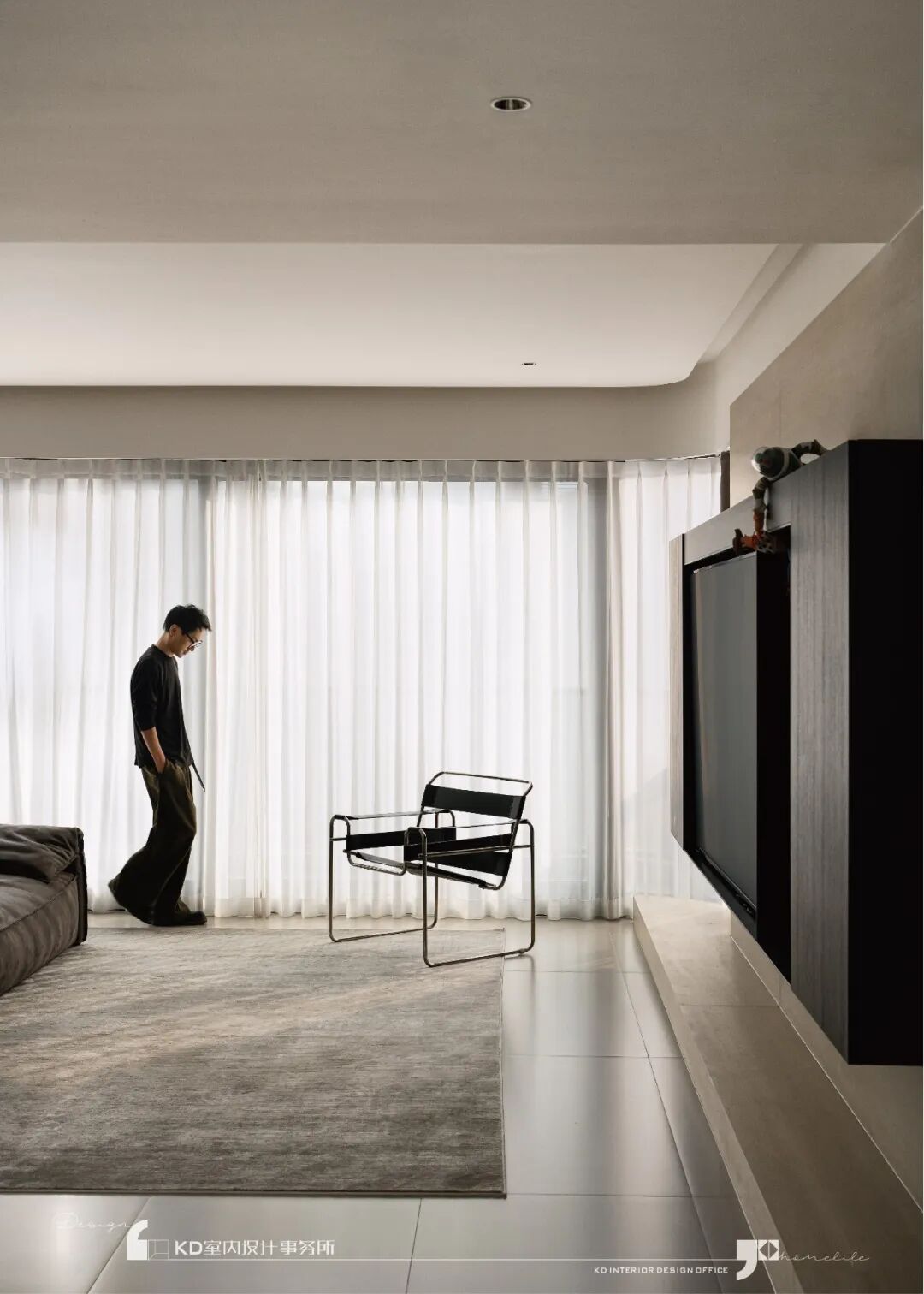 龙湖舜山府【第伍套】238㎡极简风·温润时光丨中国重庆丨KD室内设计事务所-11