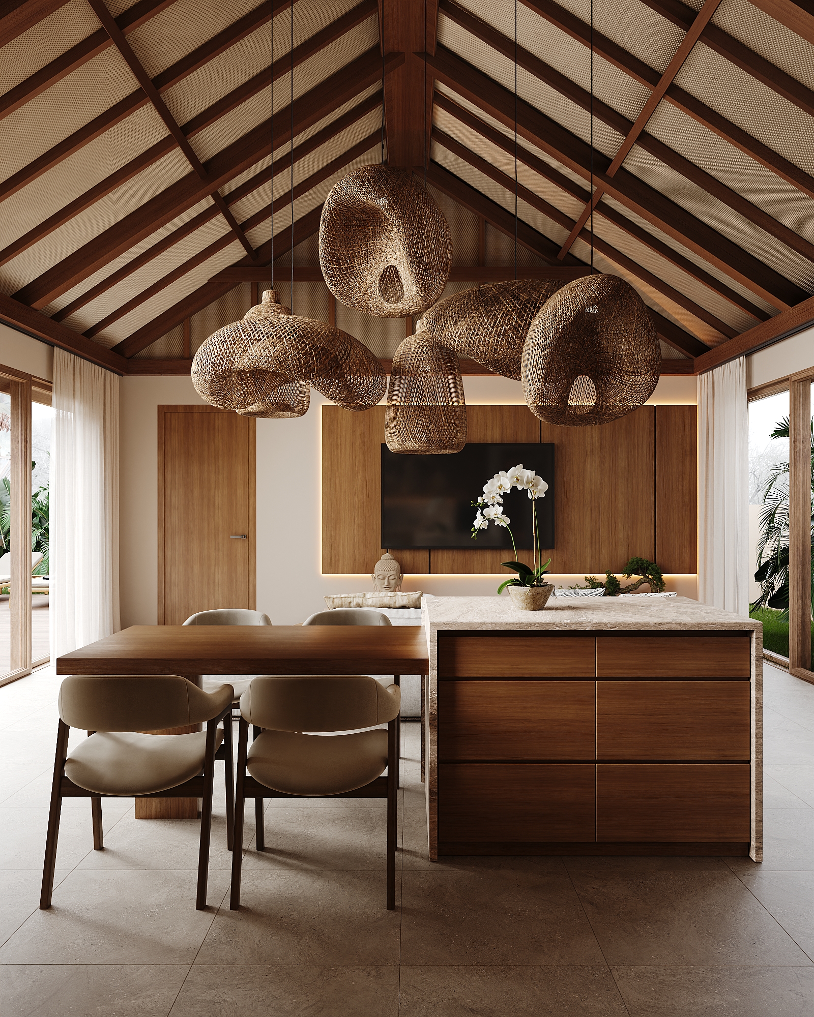 乌布现代别墅丨印度尼西亚巴厘丨Bodes studio-8