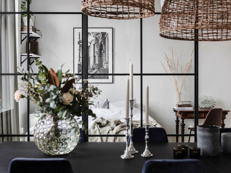 北欧风格瑞典公寓的时尚设计-13