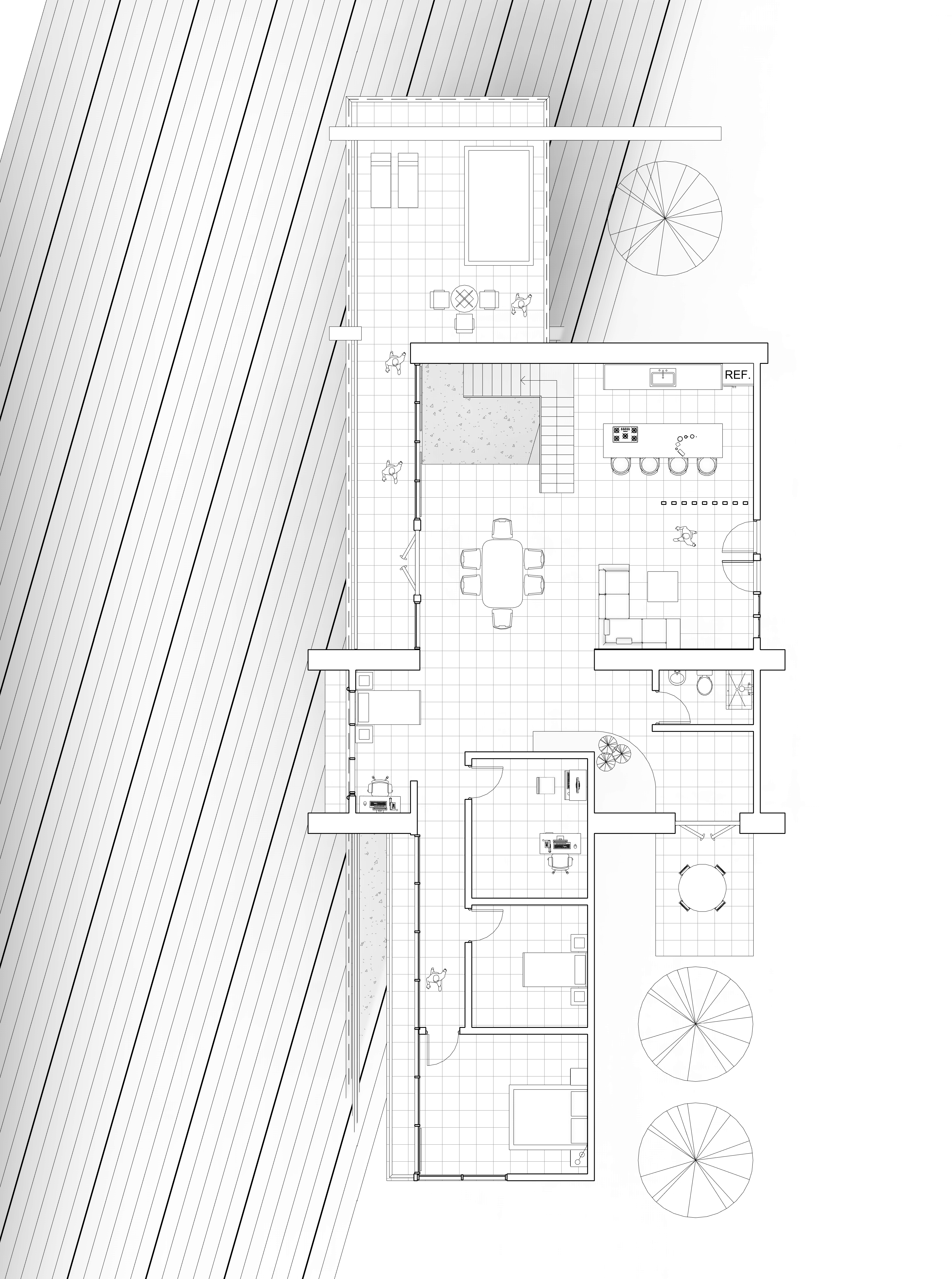“LA CASA DEL RISCO”住宅设计丨Eddy Laura Flores-9