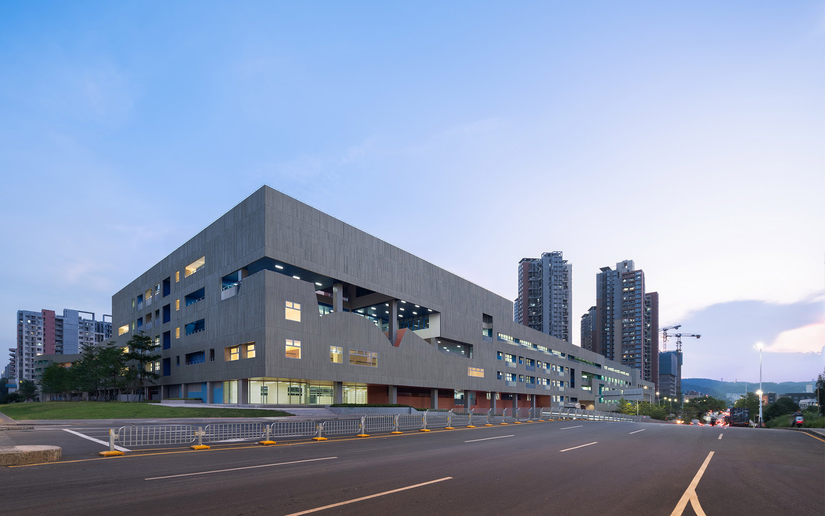 龙岗双子星学校（围龙书院,围屋学社）丨中国深圳丨URBANUS都市实践-18