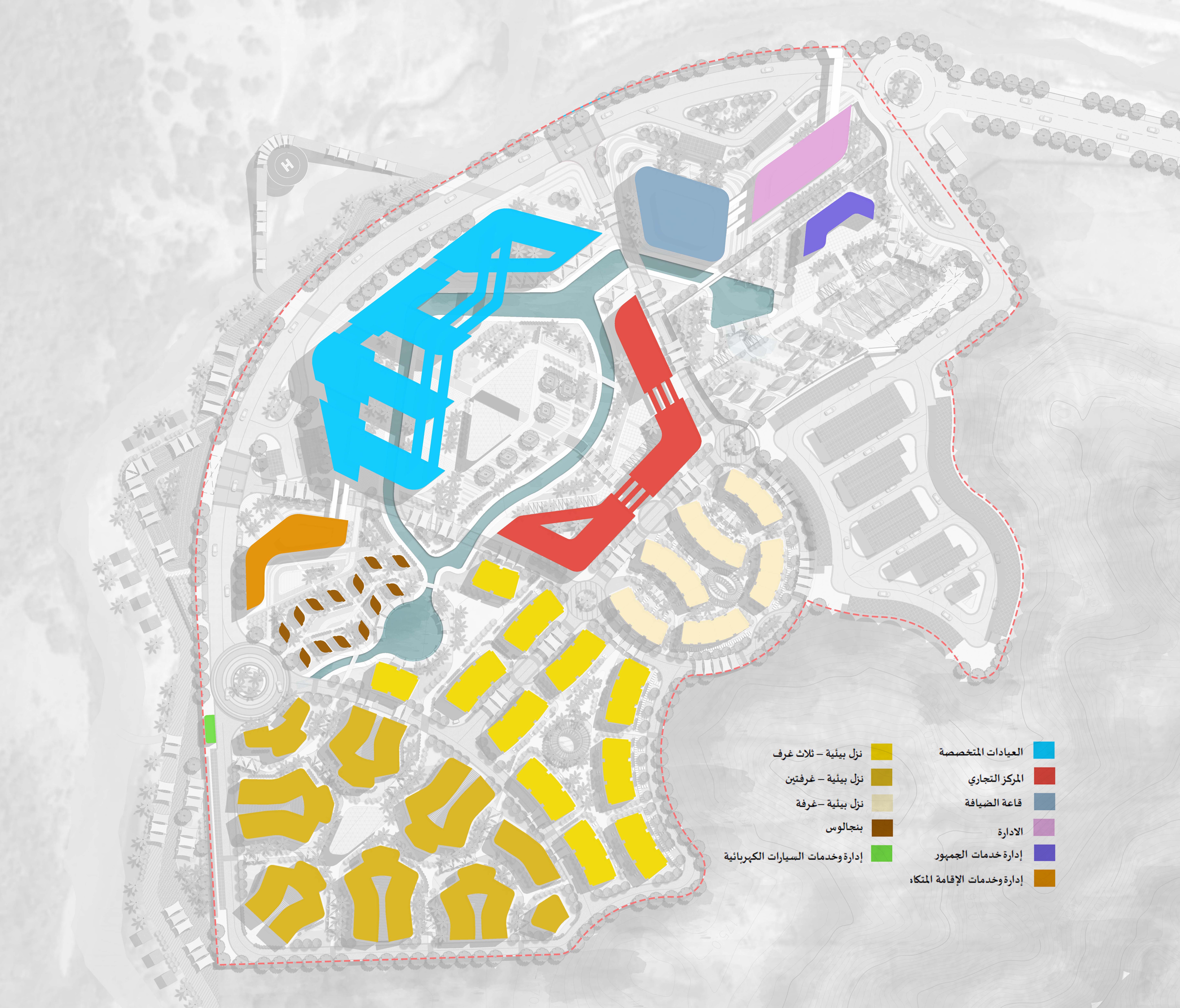 ALAIN ALHARRAH 度假村丨Sami Elboushi,Reality Studio-19