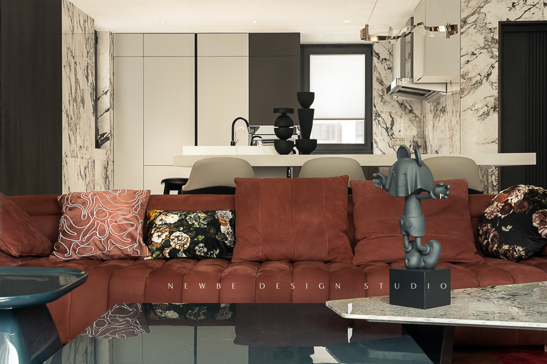 现代轻奢复式住宅丨陈丽娟,江怡君-21