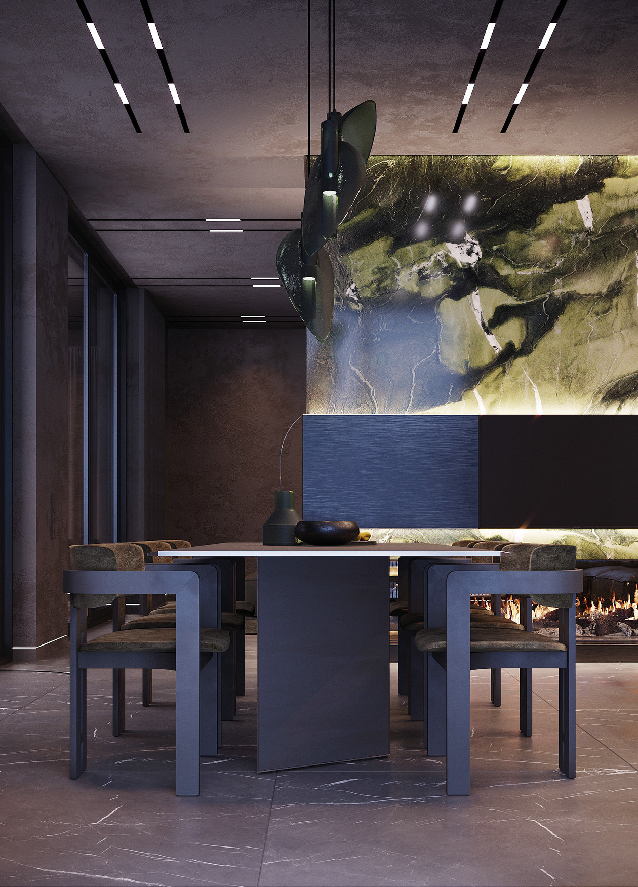 氛围感爆棚的居住空间设计-18