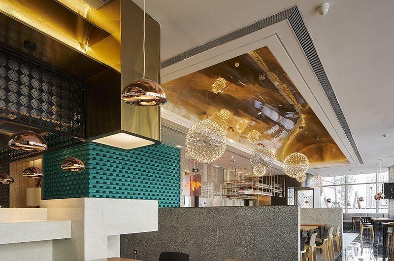 小资情调美食广场设计 | 传统与现代的完美融合-17