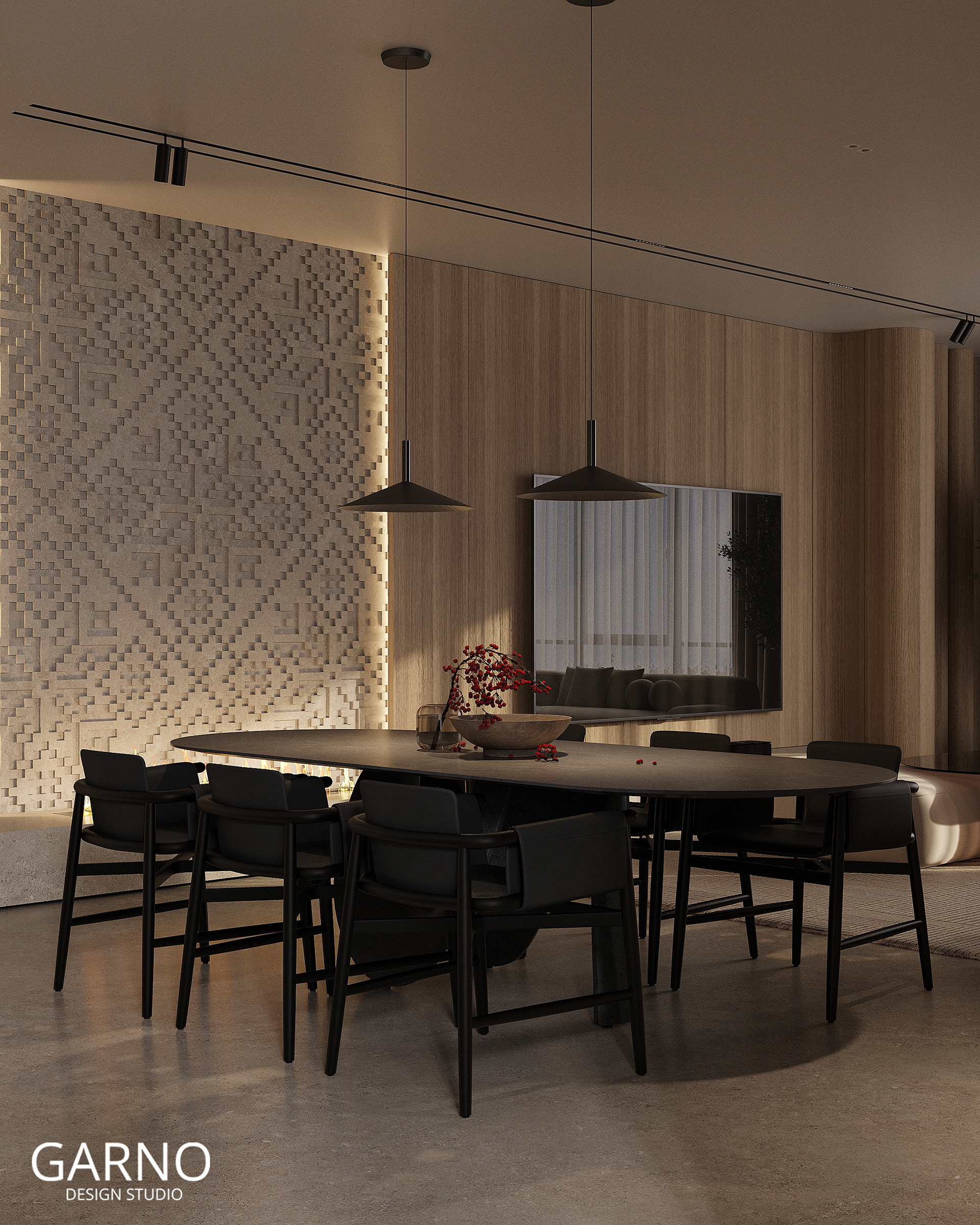 乌克兰基辅室内设计项目丨GARNO DESIGN STUDIO-24