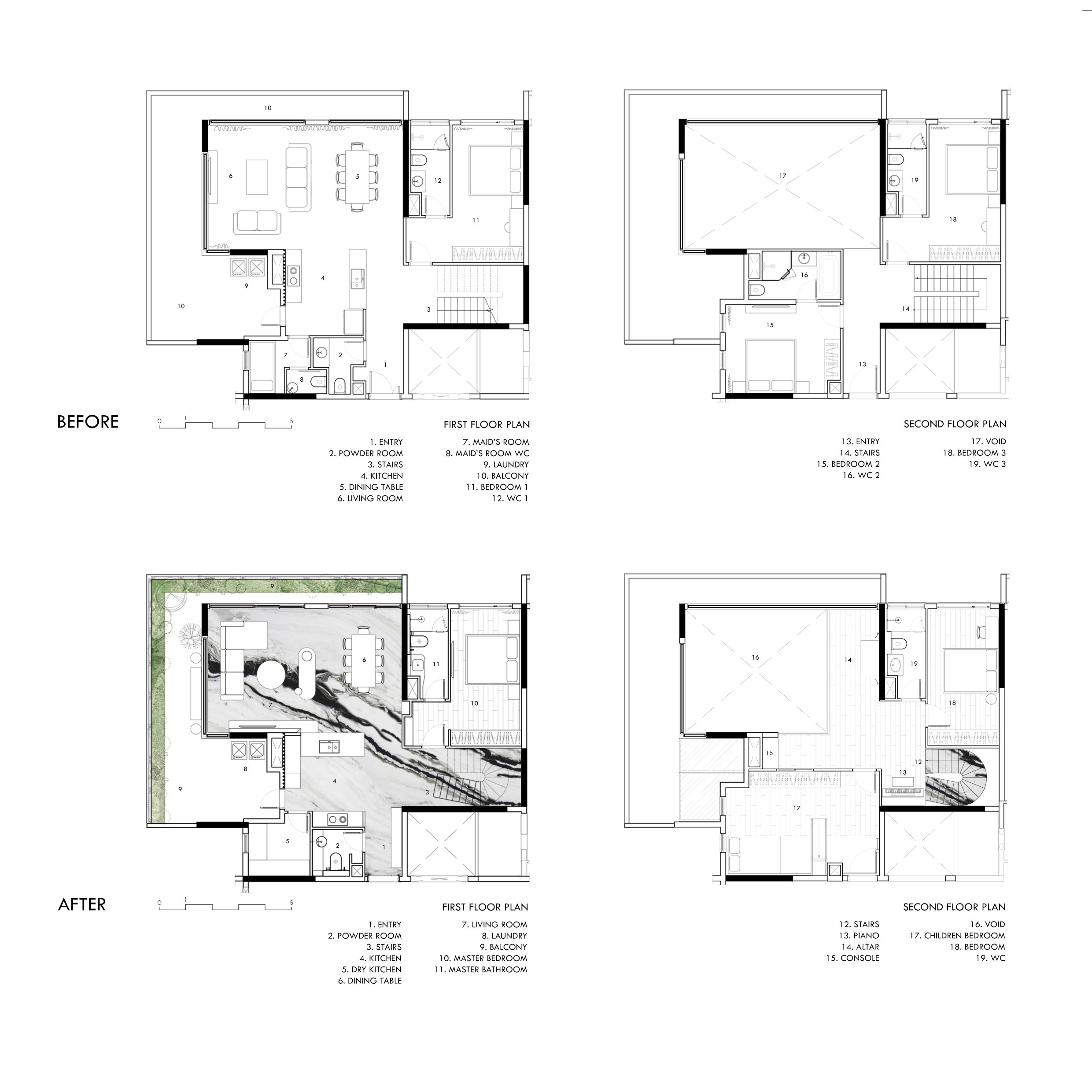 黑石顶层公寓丨越南丨APS Concept-86