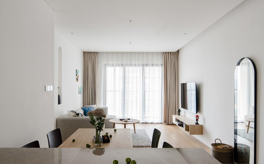 古希腊拱形窗映照的现代自然家-21