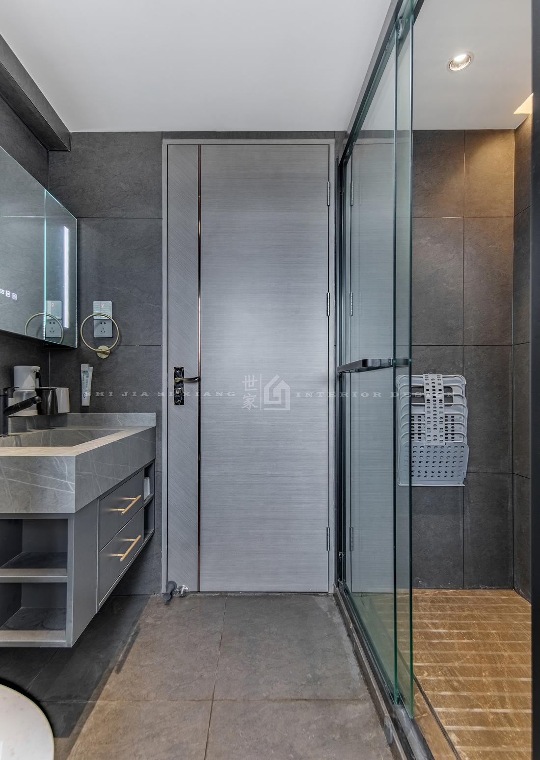 现代轻奢四居室装修设计-64