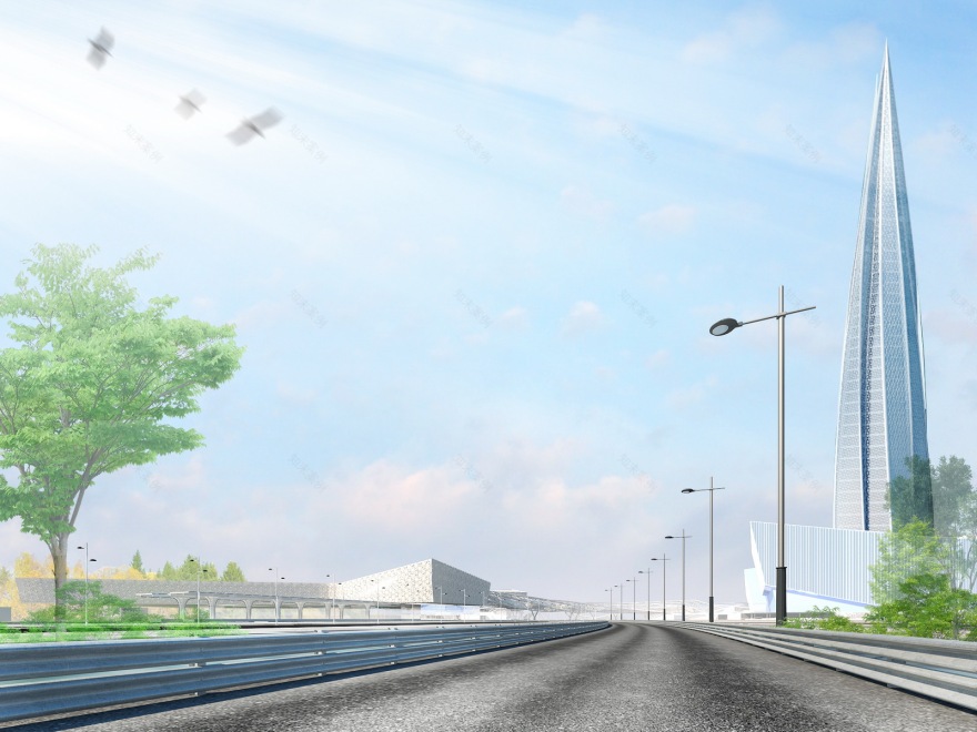 圣彼得堡“拉克塔流”交通枢纽·室内设计的新篇章-6