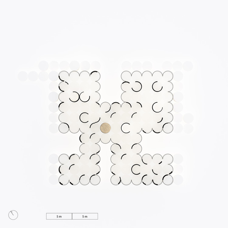 法国里昂树木间的圆柱形住宅-16