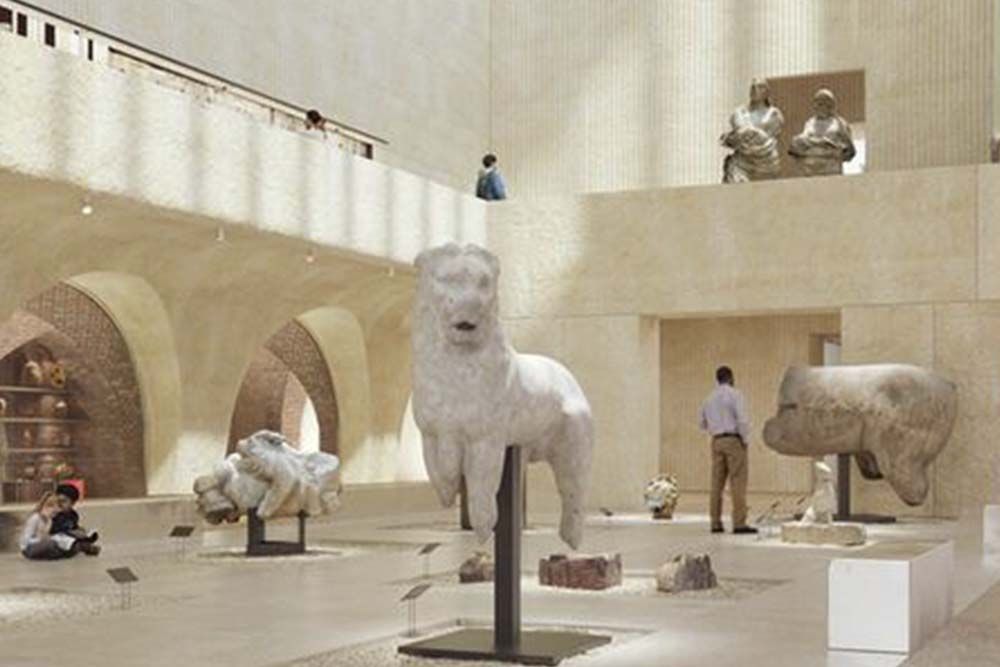 英国博物馆部分画廊重组项目丨Lina Ghotmeh及其团队-4