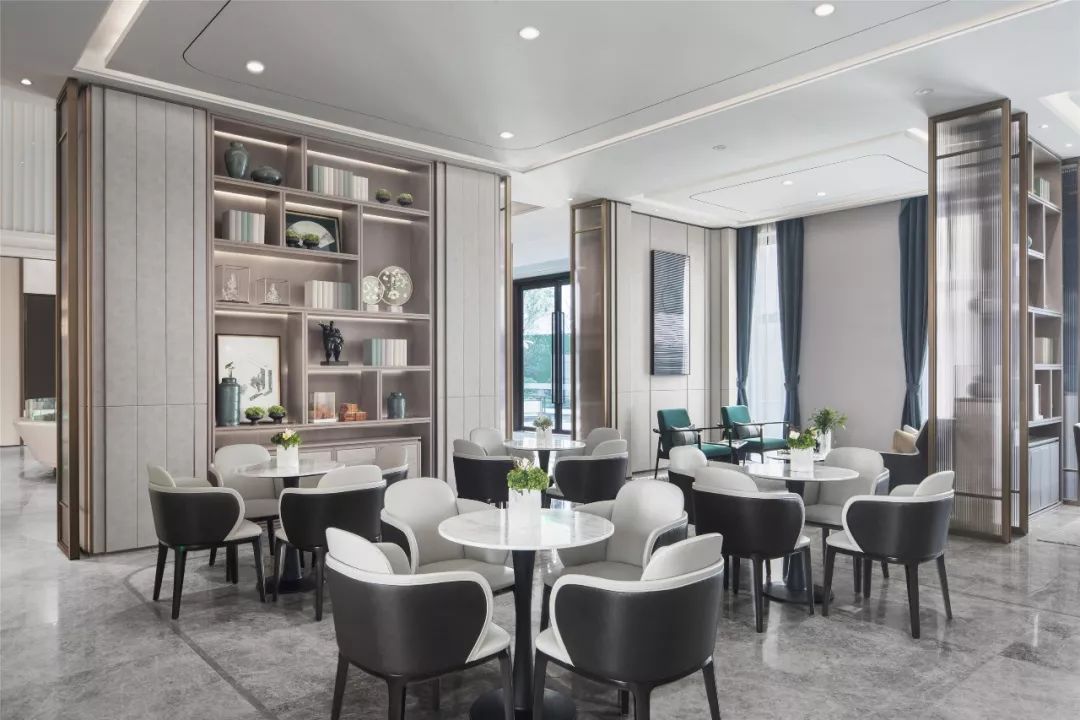 阳光城·上塘九里售楼处 | 温润如玉的现代空间-34