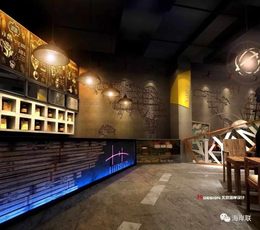 归本主义---划过天际的流星,广州天际咖啡设计方案-31