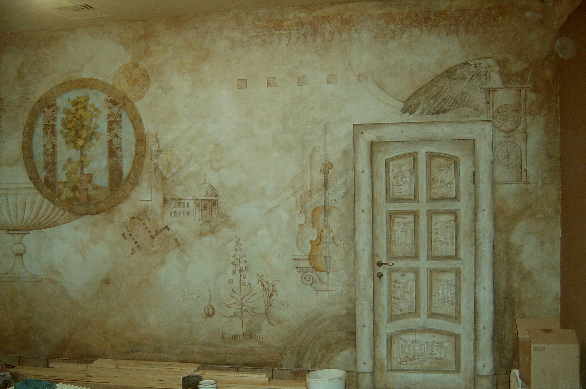 ПОРТФОЛИО Художественные работы в современном интерьере-39