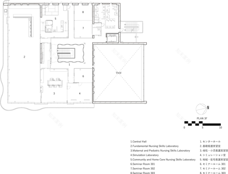 鹤冈市立荘内护理专门学校丨日本丨株式会社三上建筑事务所-49