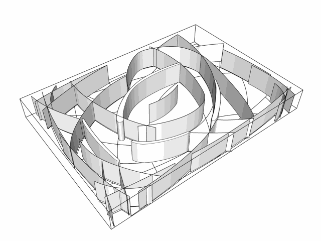 在100平米的建筑里,做出100个房间可能吗?可能!-103