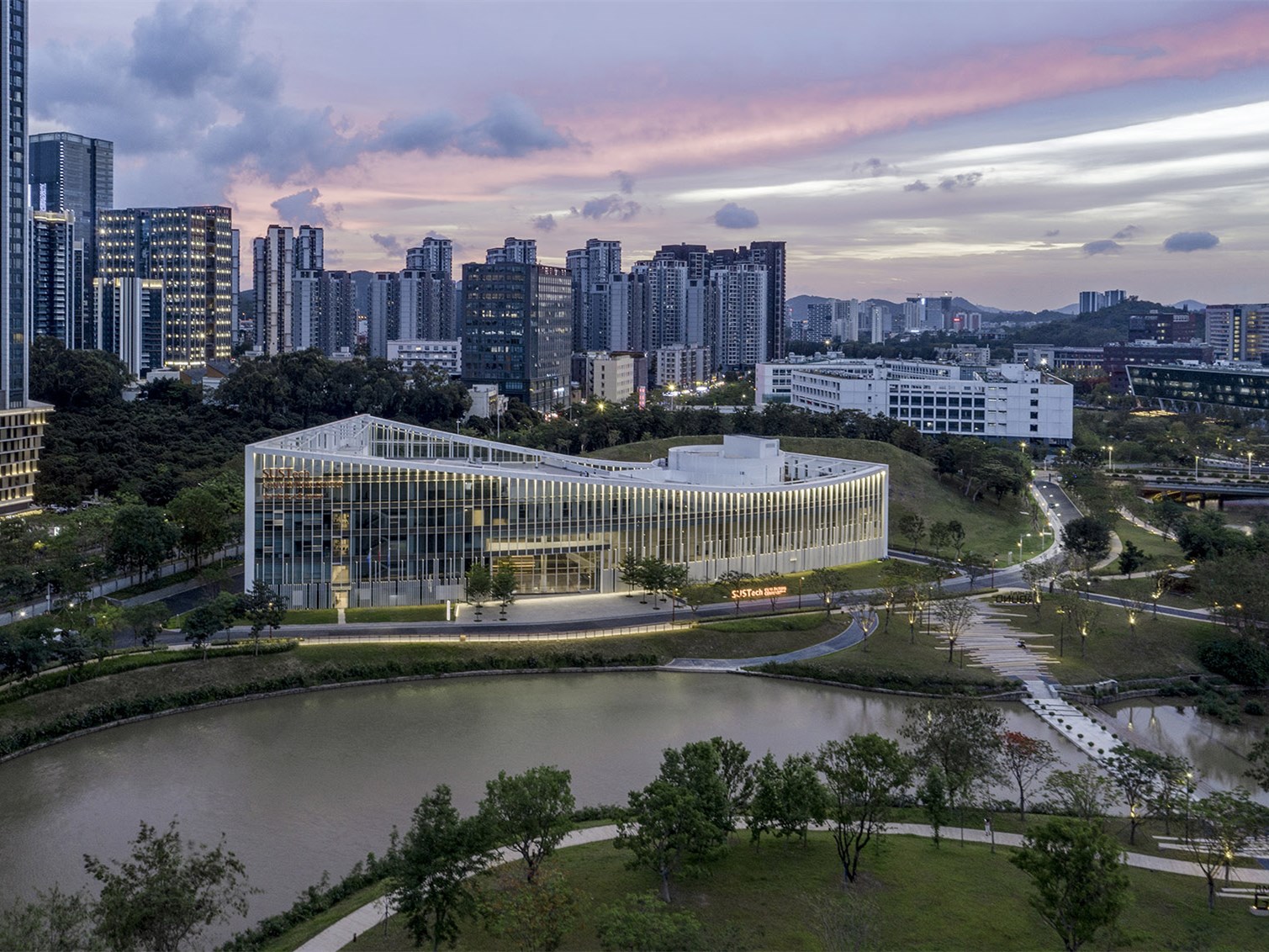 深圳南方科技大学会堂丨中国深圳丨AUBE欧博设计-3