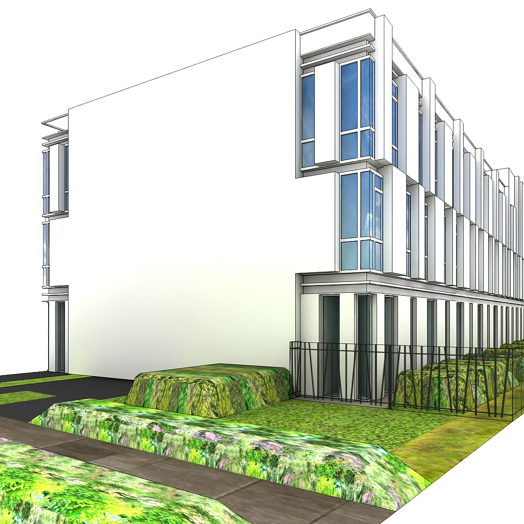 绿岛空间 | SOHO 建筑事务所办公室设计-15