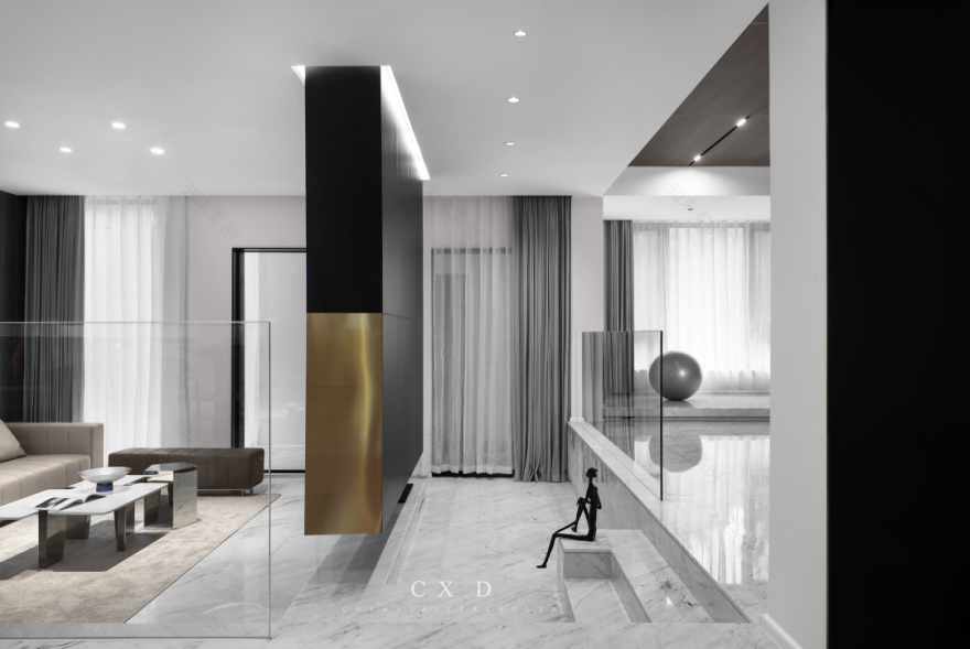 层序 | 淮安私宅,简约不简单的空间设计-30