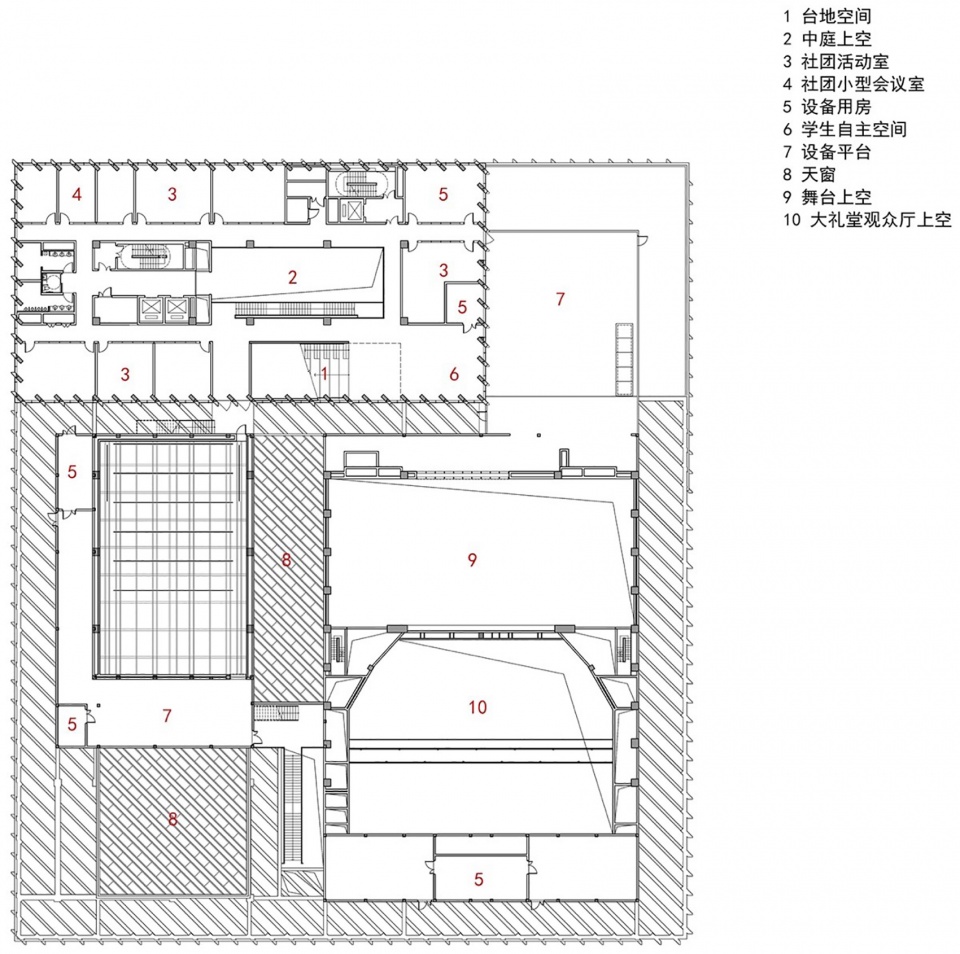 同济大学艺嘉楼（嘉定校区学生活动中心）丨中国上海丨同济大学建筑设计研究院（集团）有限公司 麟和建筑工作室-106