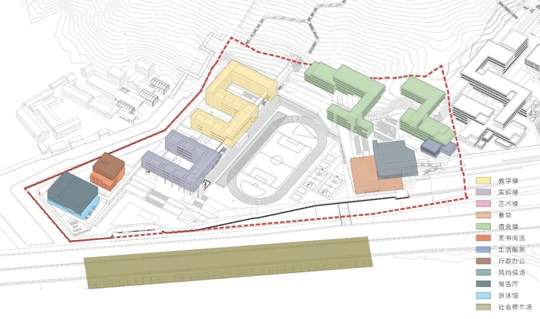 瑞安中学华峰校区丨中国浙江丨浙江省建筑设计研究院Z+STI Studio-30