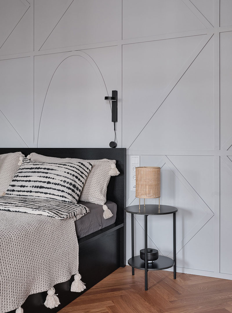 斯大林时代建筑中的现代蓝色公寓-12