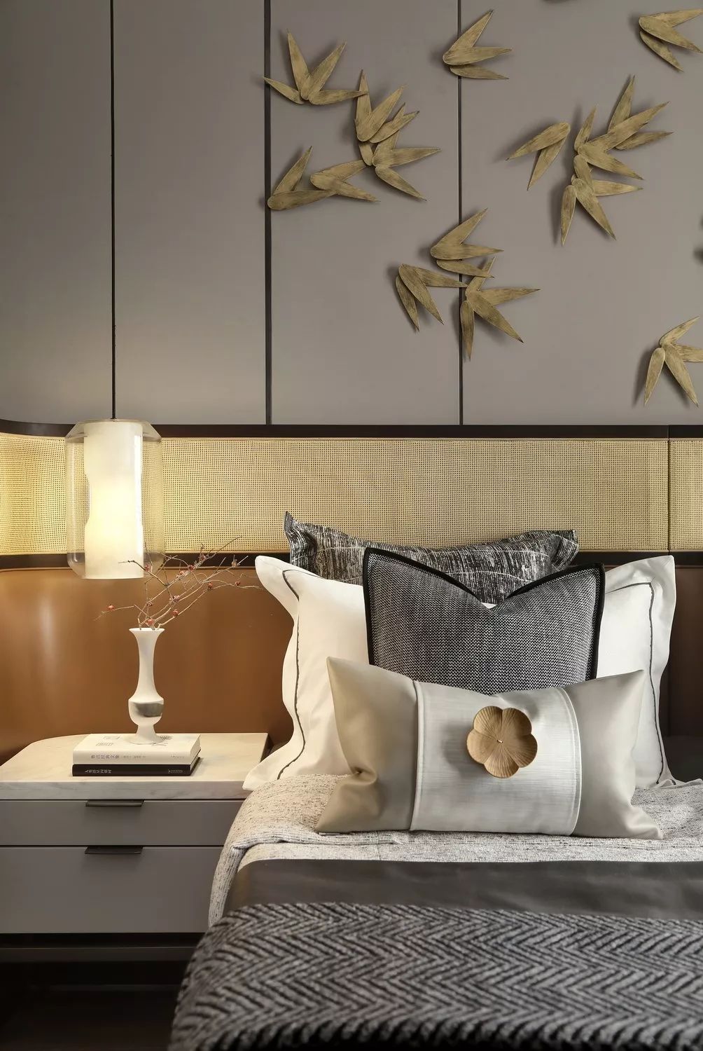 融创东莞黄江晨熙花园现代中式住宅样板房-23