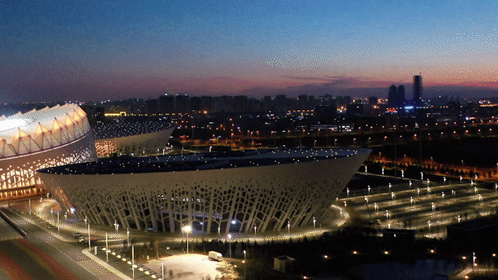 长春奥林匹克公园项目夜景照明工程丨中国长春丨深圳市千百辉智能工程有限公司-18