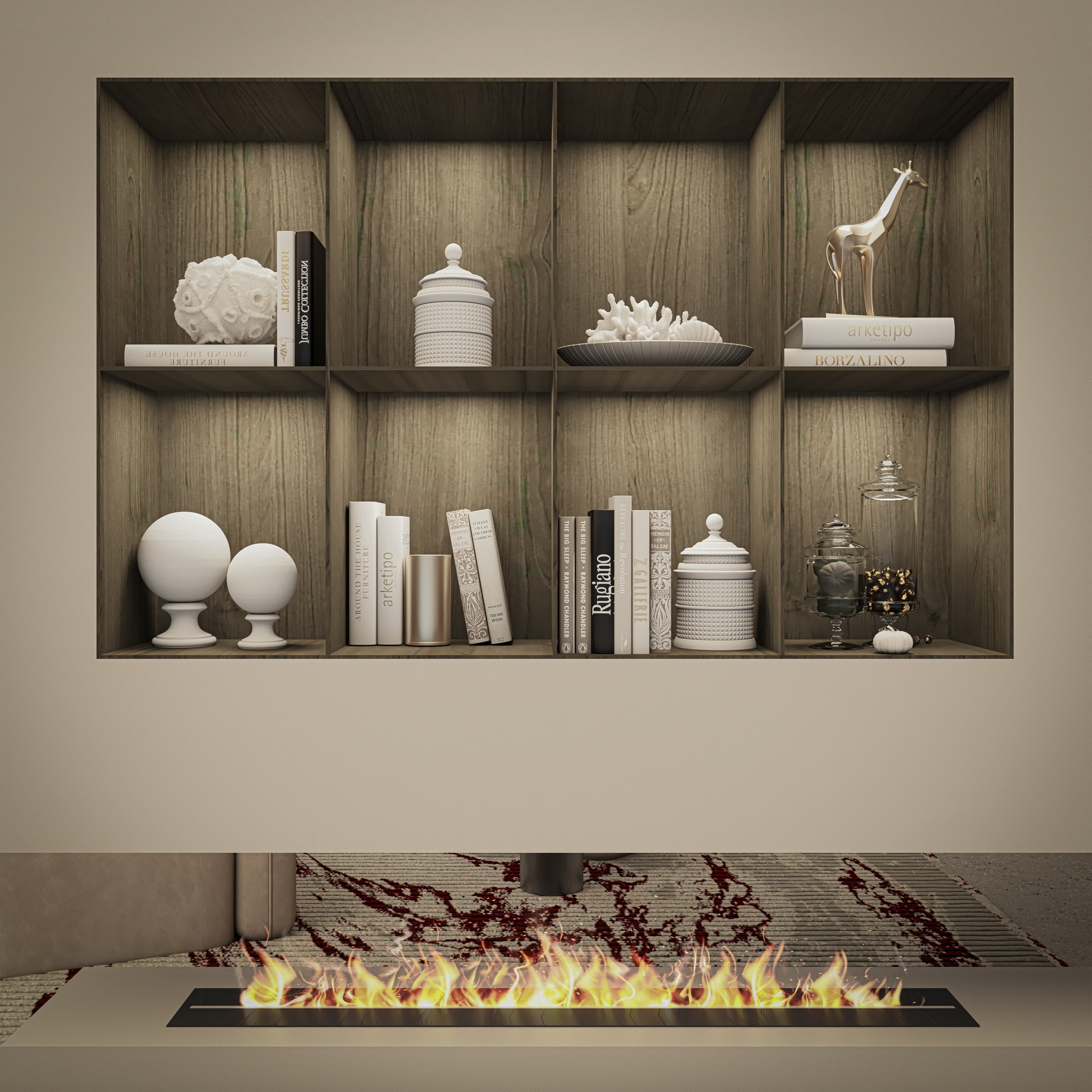 Burgundy Balance – Minimalist with a Bold Twist-14