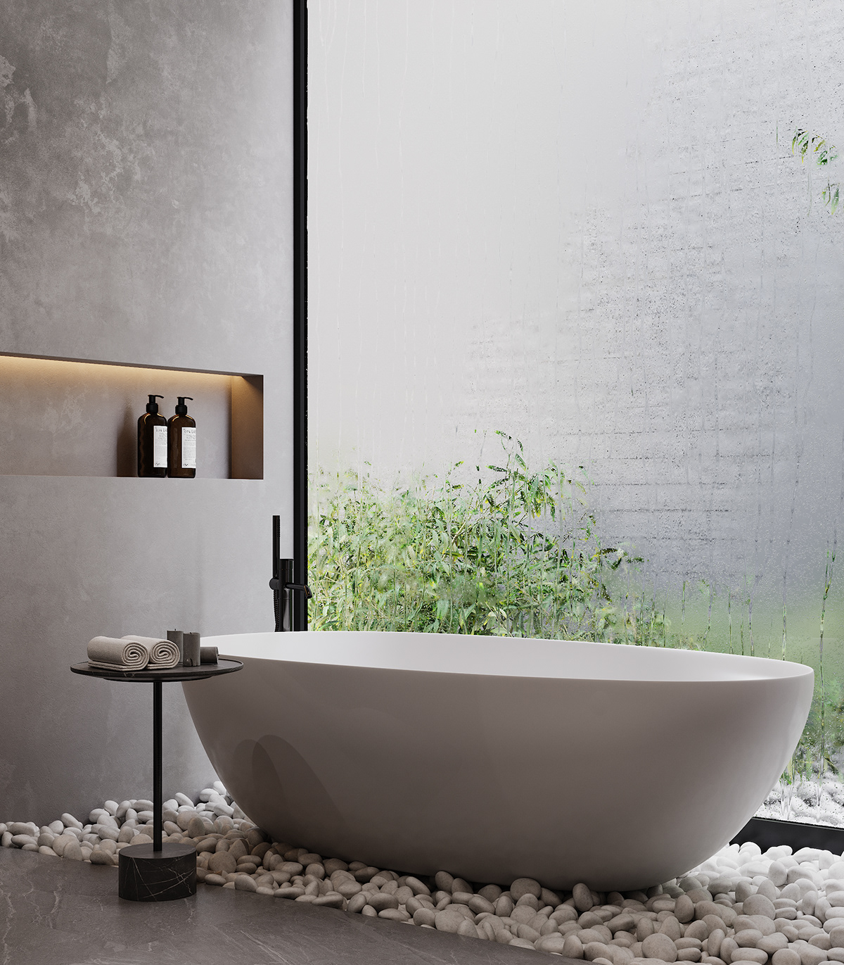 高级灰色系住宅设计-27