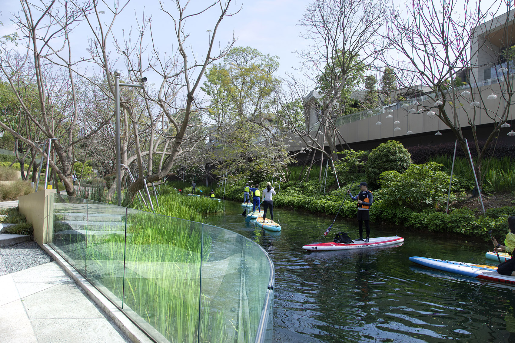 成都麓湖皮划艇航道景观丨中国成都丨纬图设计机构-90