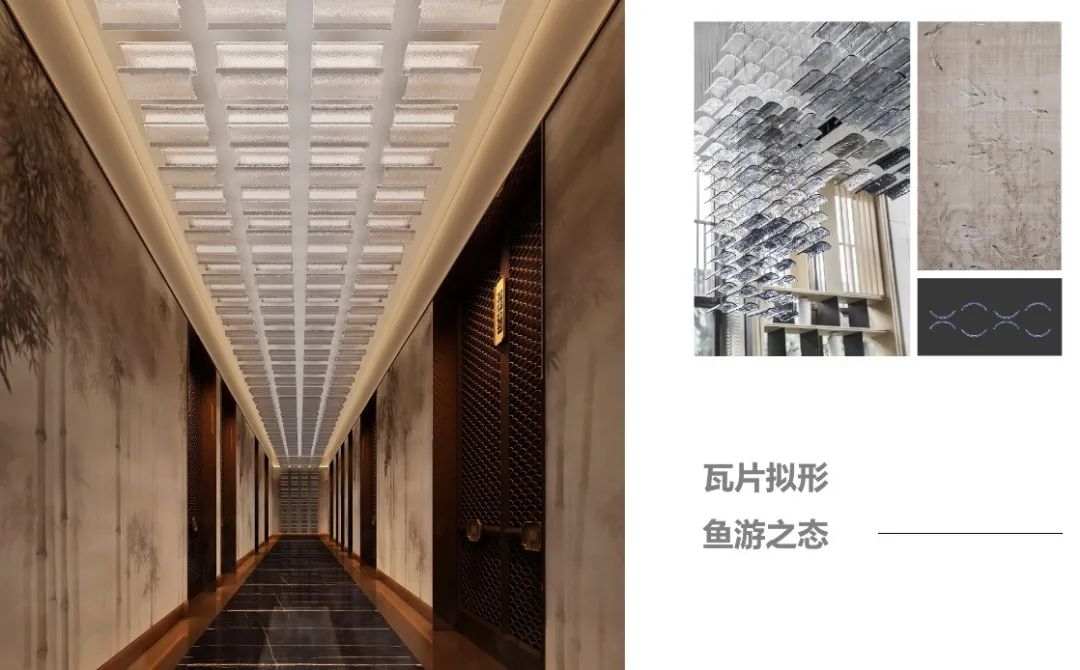 湖南益阳璞轩餐饮空间设计 | 融合山水竹茶文化的现代美学-43